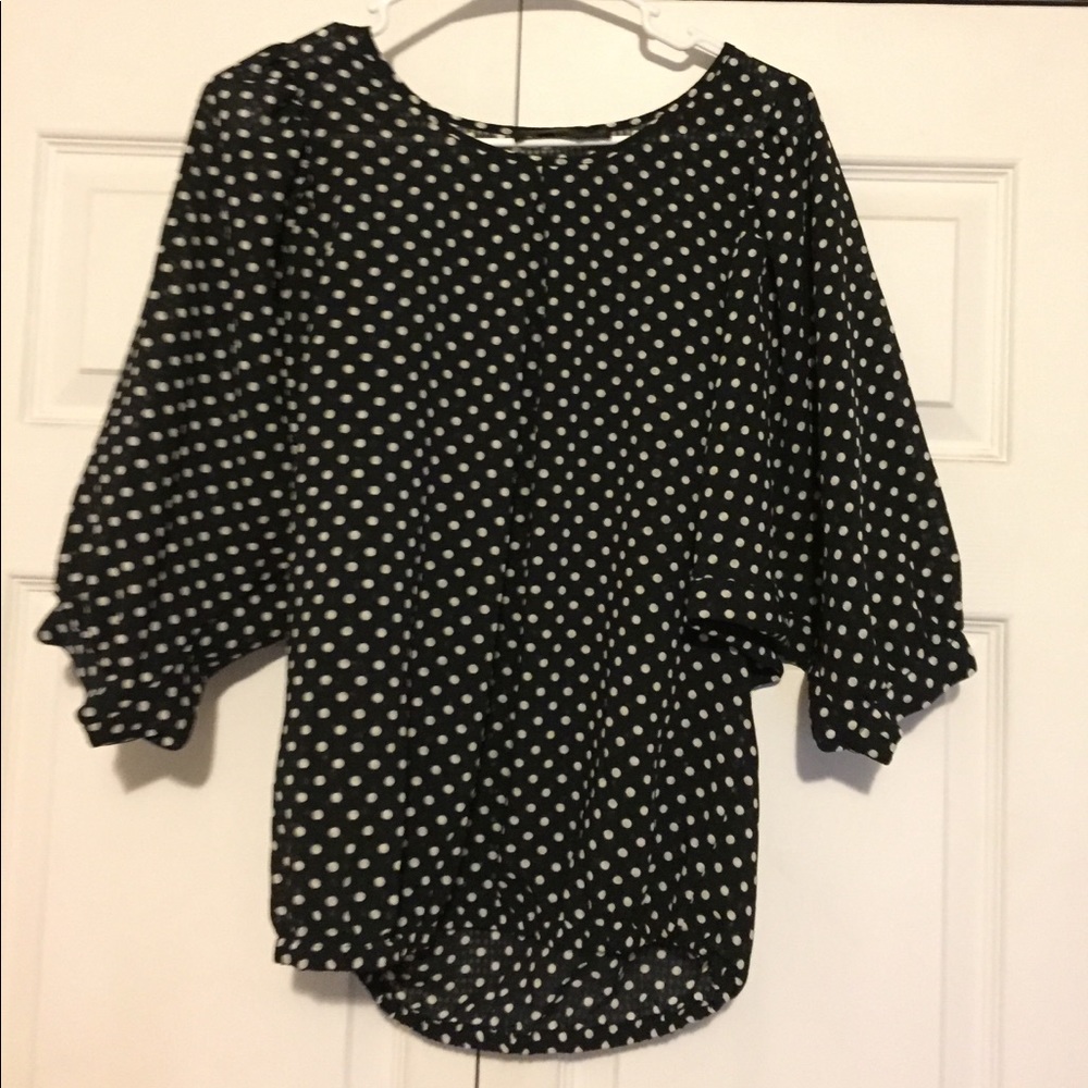 The Limited Polka Dot Top